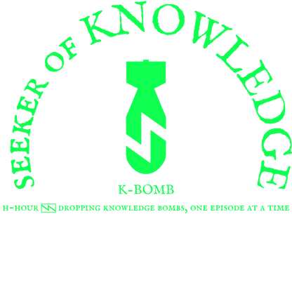 K-Bomb Seeker Tee Green Print