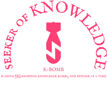 K-Bomb Seeker Tee Pink Print